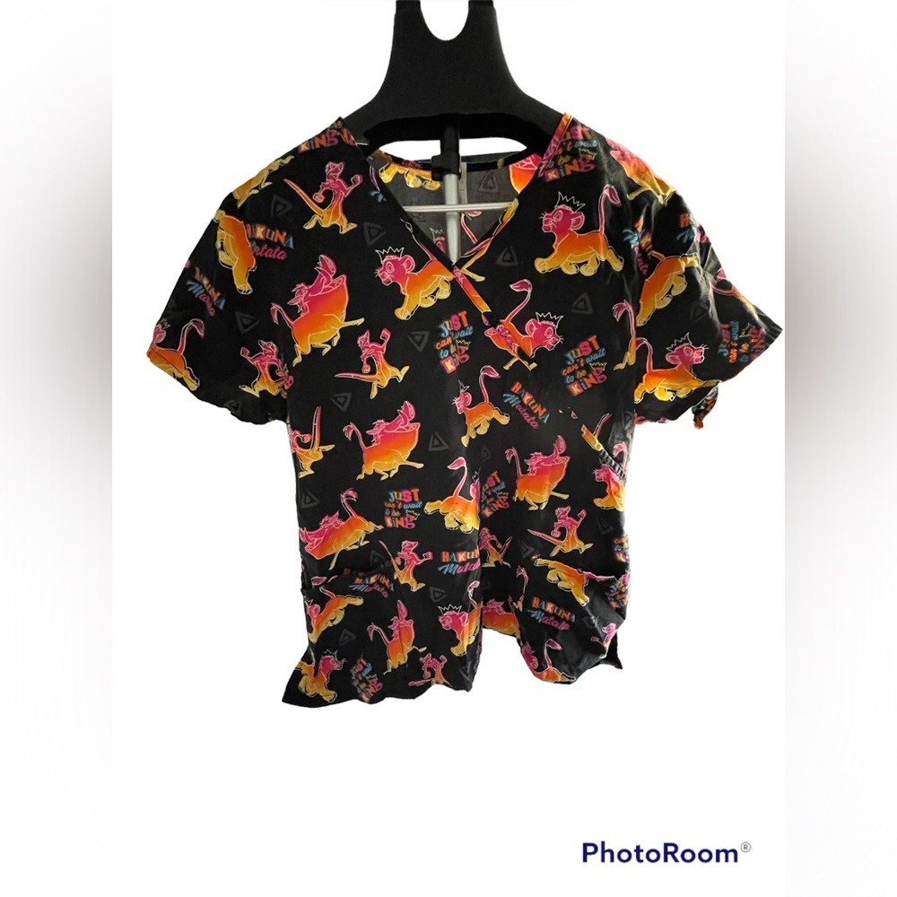 Disney Lion King Scrub Top